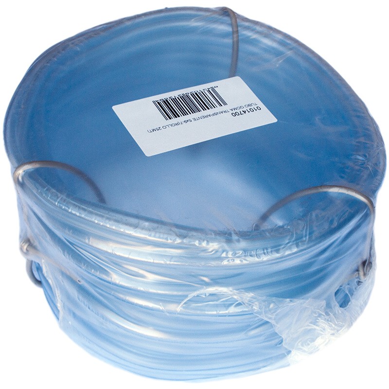 TUBO GOMA TRANSPARENTE 5x9-7(ROLLO 25MT)