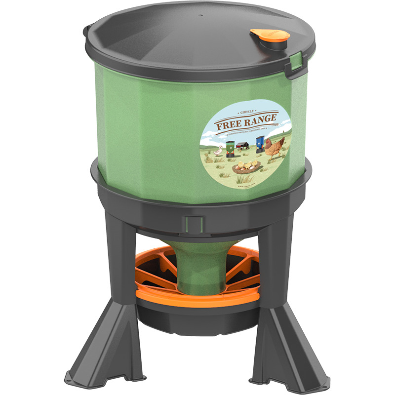 COMEDERO SILO 35L FREE-RANGE CON PATAS (EN CAJA 4UD)