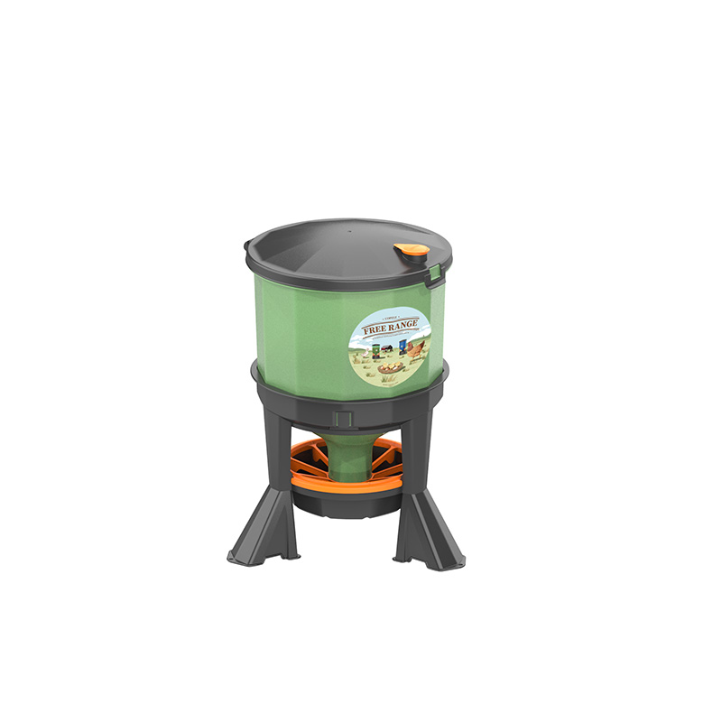 COMEDERO SILO 35L FREE-RANGE CON PATAS (EN CAJA 1 UD)