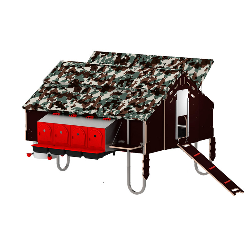 GALLINERO MOVIL 1.5x1.8M S/KIT CAMUFLAJ FREE-RANGE