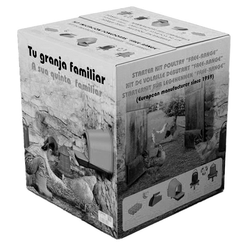 Kit de inicación de ponedoras Free-Range reciclado