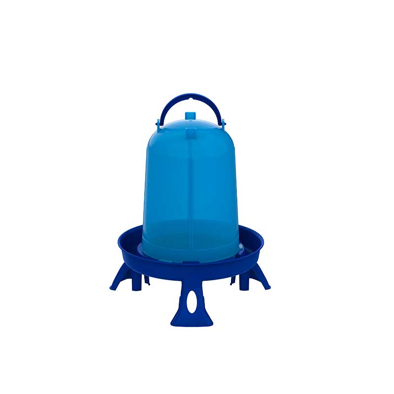 BEBEDERO ECO 5 LITROS CON PATAS AZUL