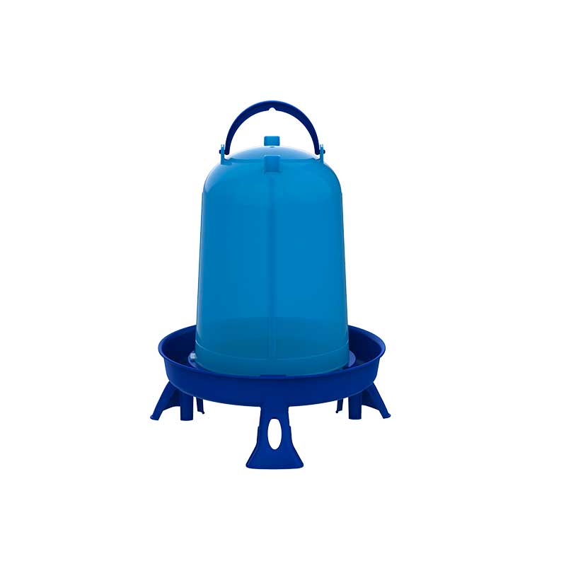 BEBEDERO ECO 8 LITROS CON PATAS AZUL