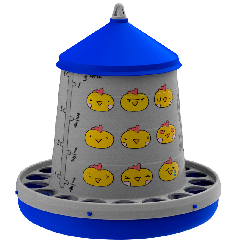 TOLVA PLAST AVES 4KG CHIPS AZUL