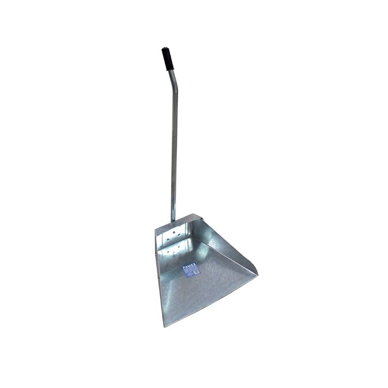 REGOGEDOR GALVANIZADO CON PALO