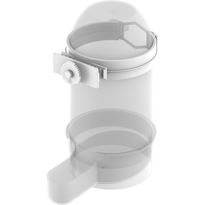 BEBED/COMED PLAST AVES 0.8L BLANCO C/ACC