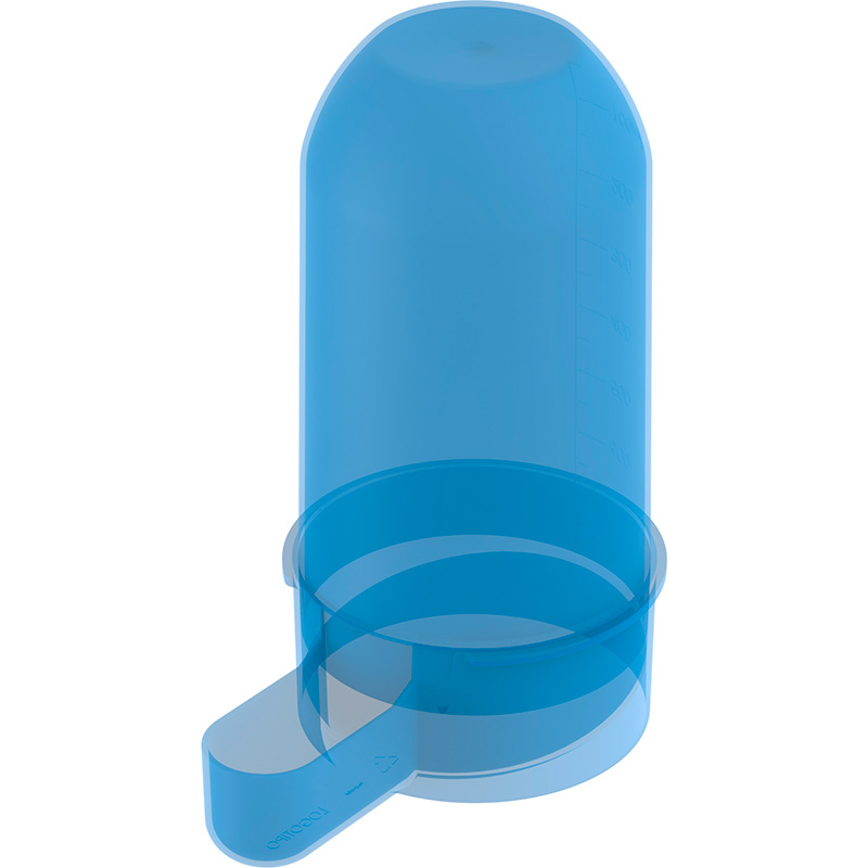 BEBED/COMED PLAST AVES 0.8L AZUL S/ACCES