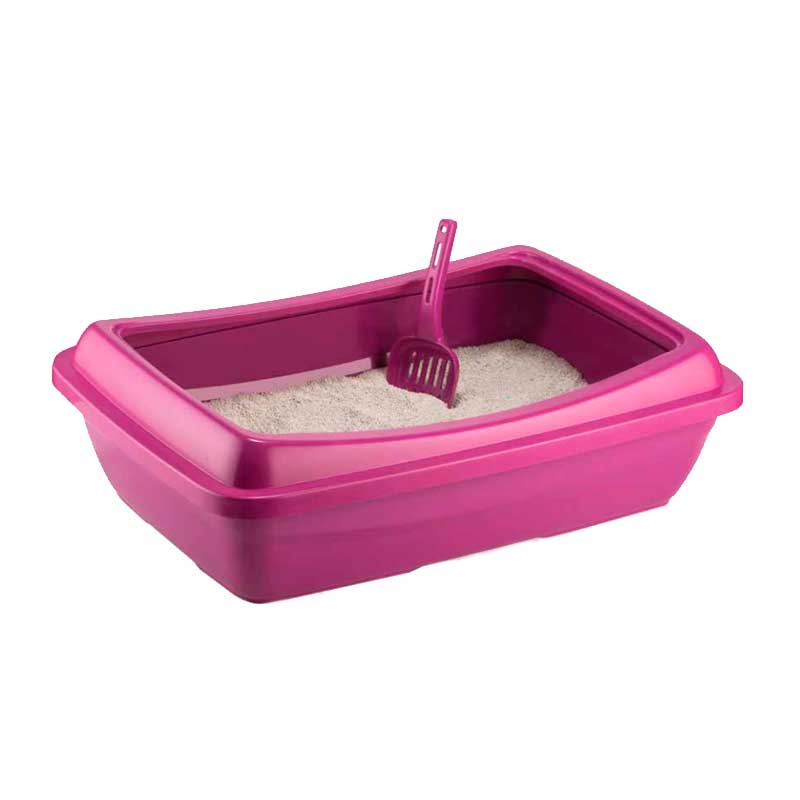 BANDEJA RECTANGULAR CON PALA PARA GATOS
