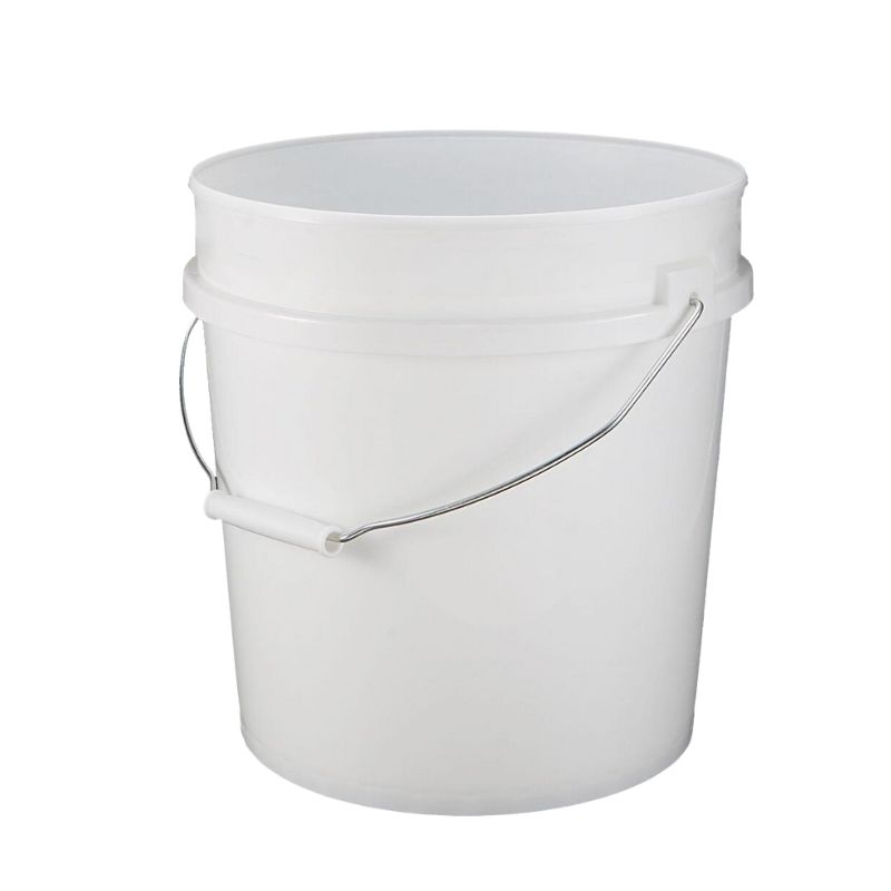 Cubo de plástico con asa 17 l.